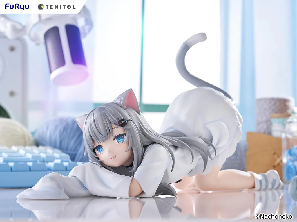 TENITOL Nachoneko Big Noodle Stopper Non-Scale Figure
