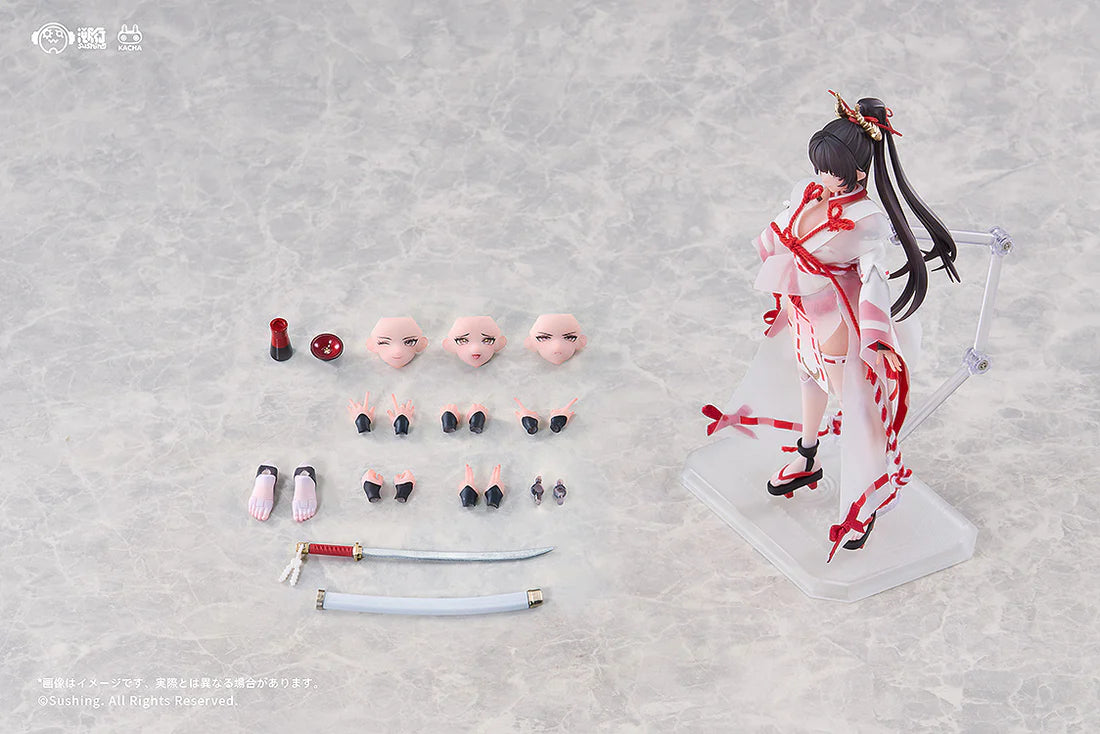 Combat Priestess Sakura Uefuji 1/12 Articulated Figure