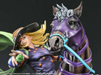 Super Figure Art Collection Jojo's Bizarre Adventure: Steel Ball Run Gyro Zeppeli & Valkyrie