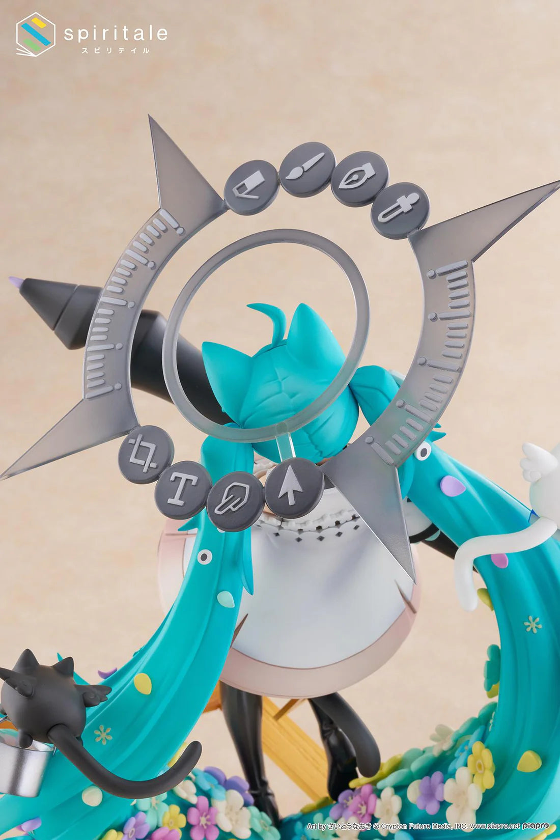 Hatsune Miku × Naoki Saito My Figure Making! The Painter Ver. 1/7 Scale Figure