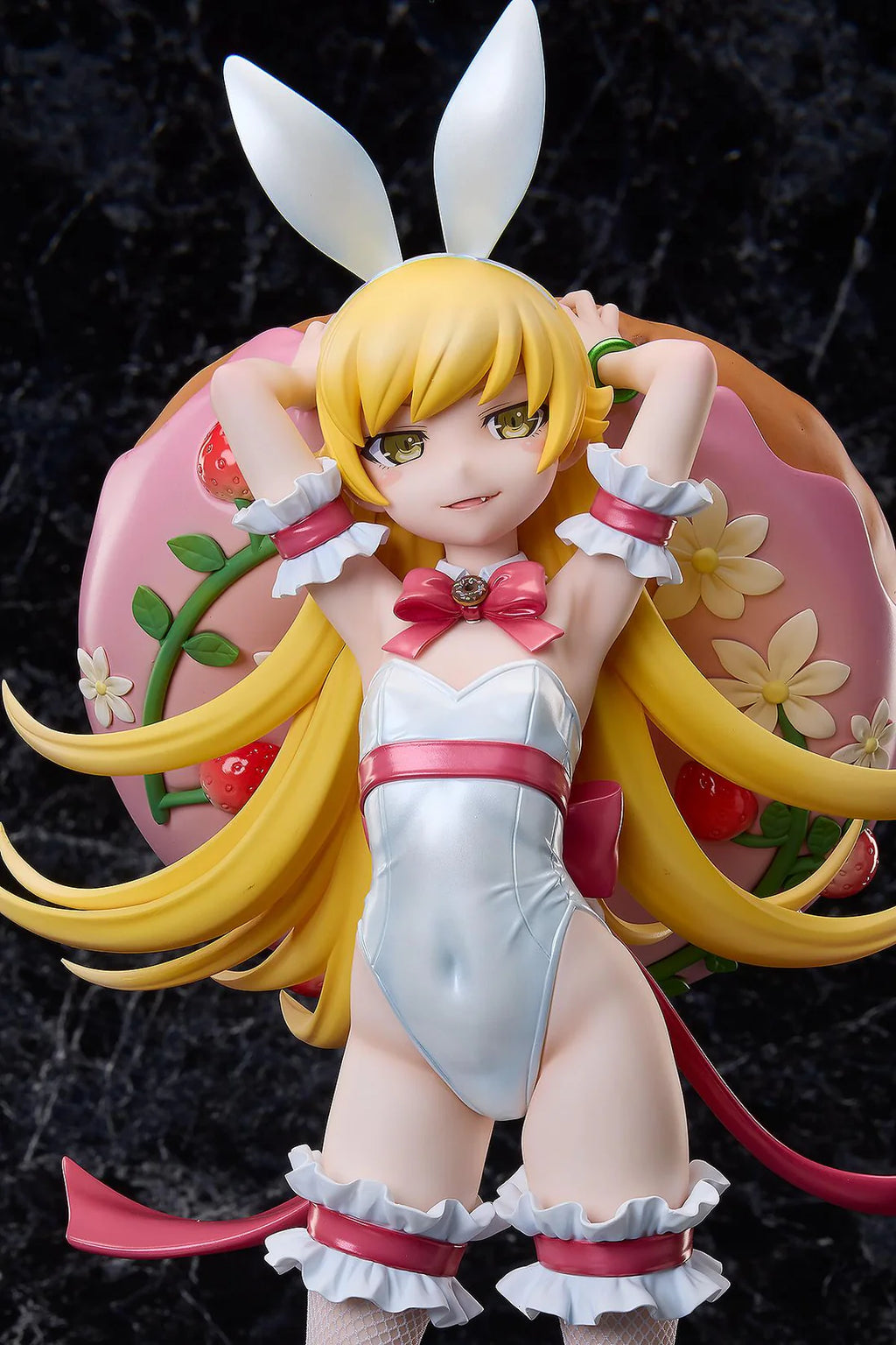 Monogatari Series Shinobu Oshino White Bunny Ver. 1/4 Scale Figure