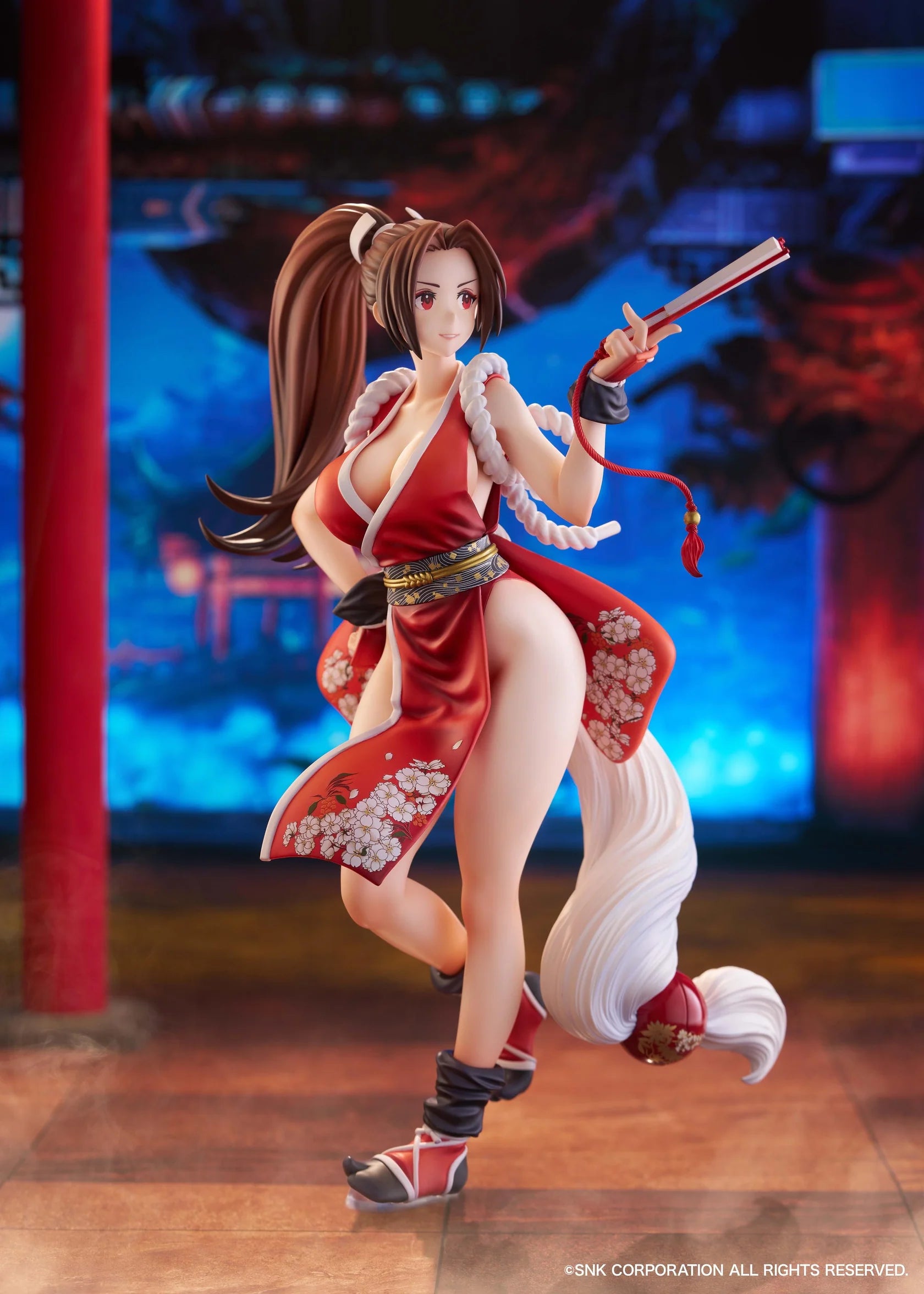 Fighting Girls Collection THE KING OF FIGHTERS XV Mai Shiranui 1/7 Scale Figure AmiAmi Limited Edition