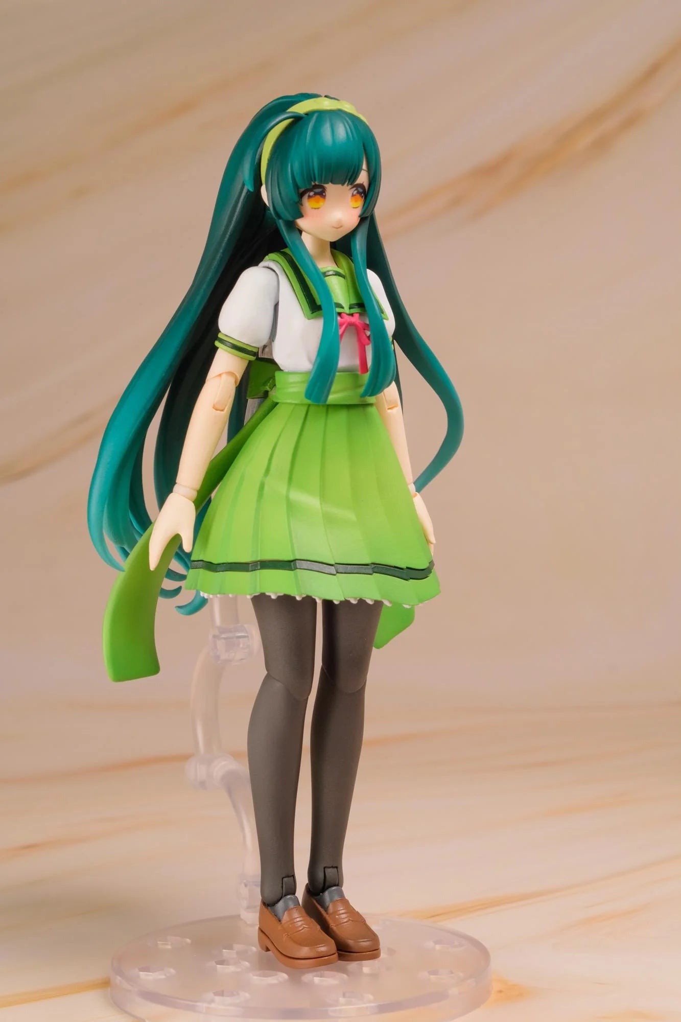 Plafia Tohoku Zunko/Zundamon Project Tohoku Zunko 1/12 Scale Plastic Model Kit Mini Figure Included Set