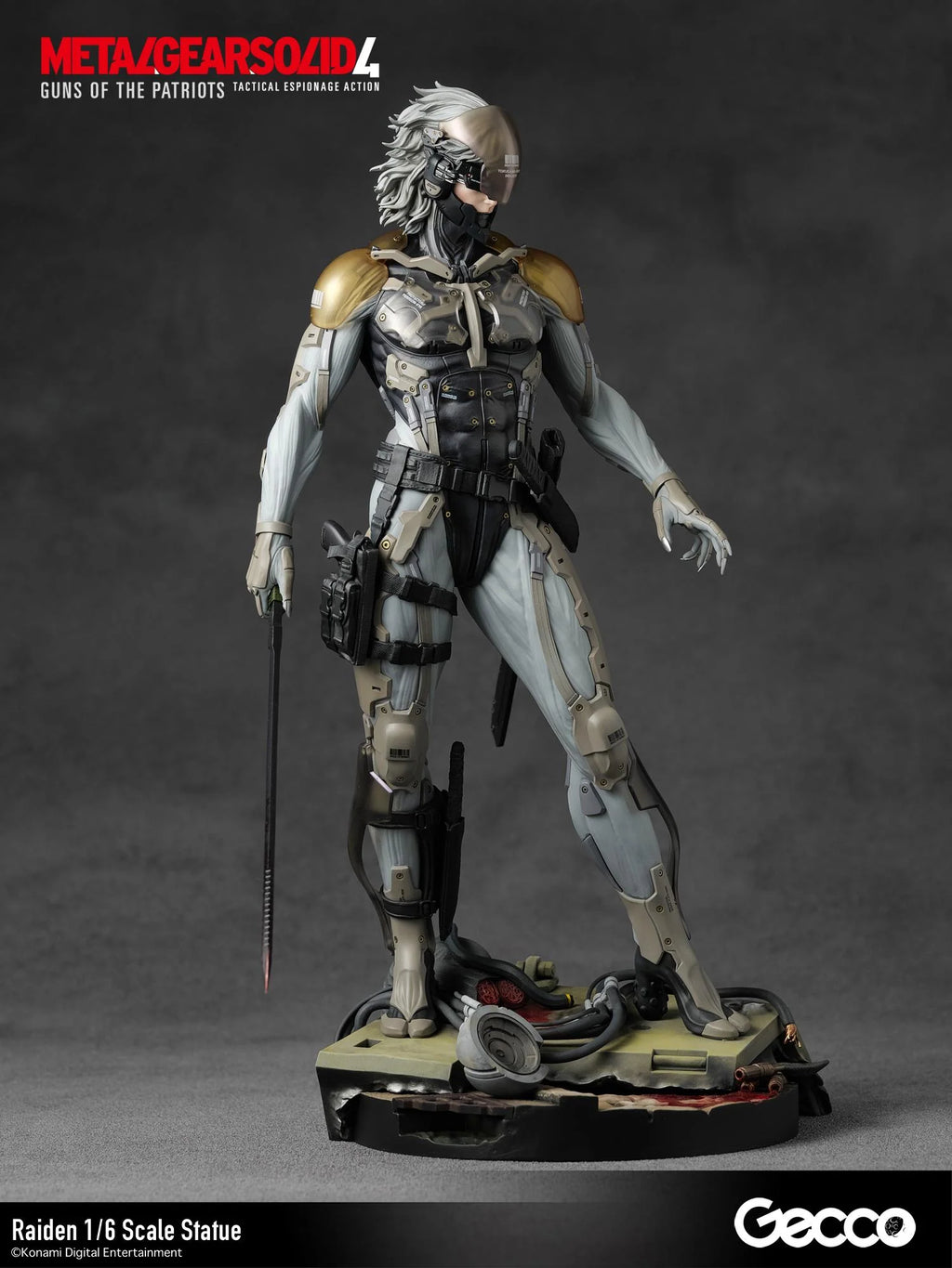 Metal Gear Solid 4 Guns of the Patriots Raiden 1/6 Scale Statue