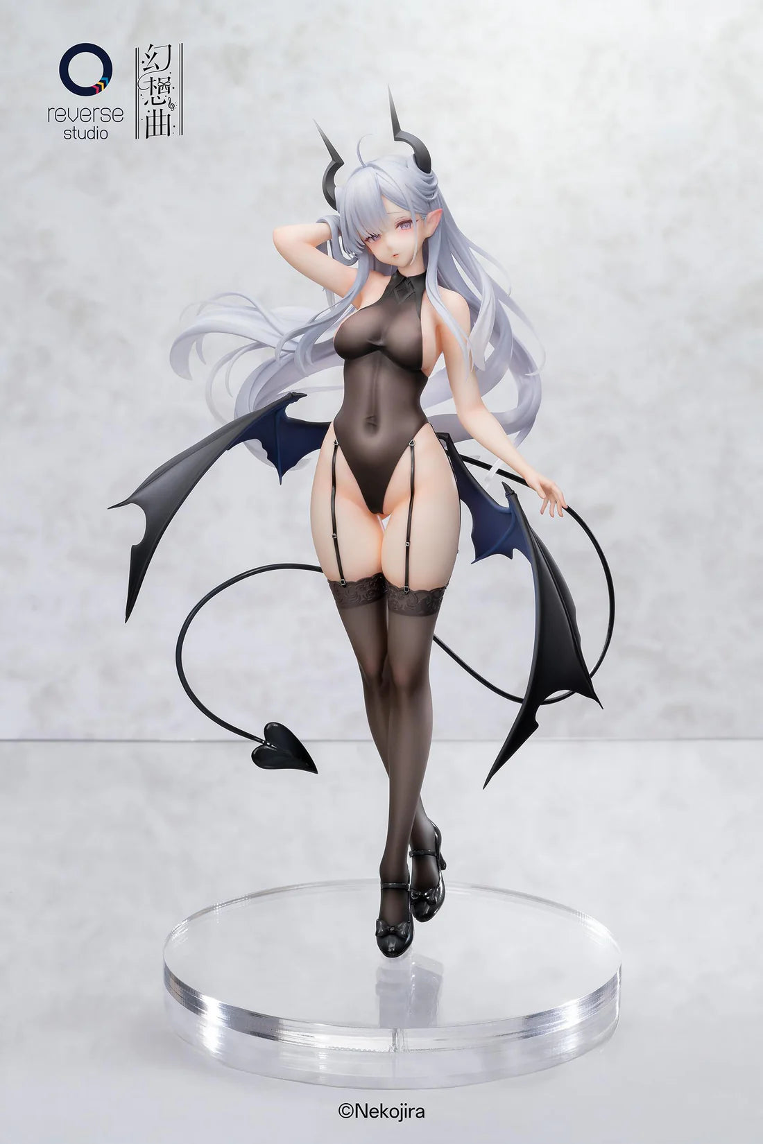 Nekojira Illustration Fantasias Series Thea-chan: Apprentice Succubus Ver. Normal Clothes Edition & Underwear Edition 1/6 Scale Figure Set