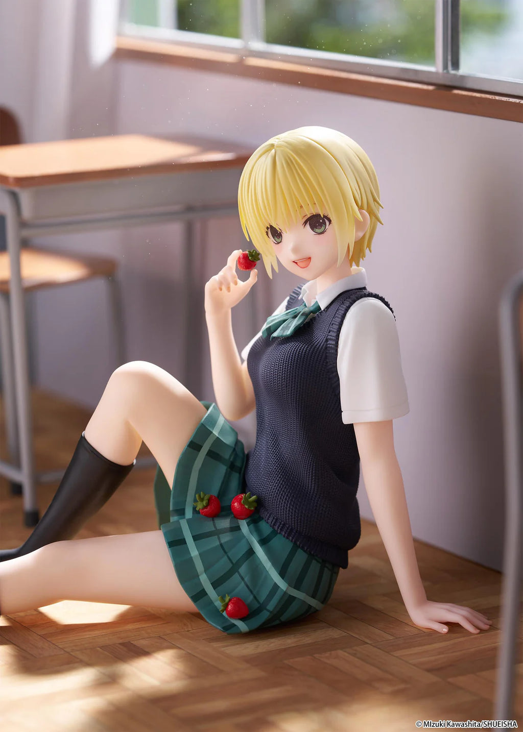 Strawberry 100% Tsukasa Nishino: School Uniform Ver. Desktop Cute Figure