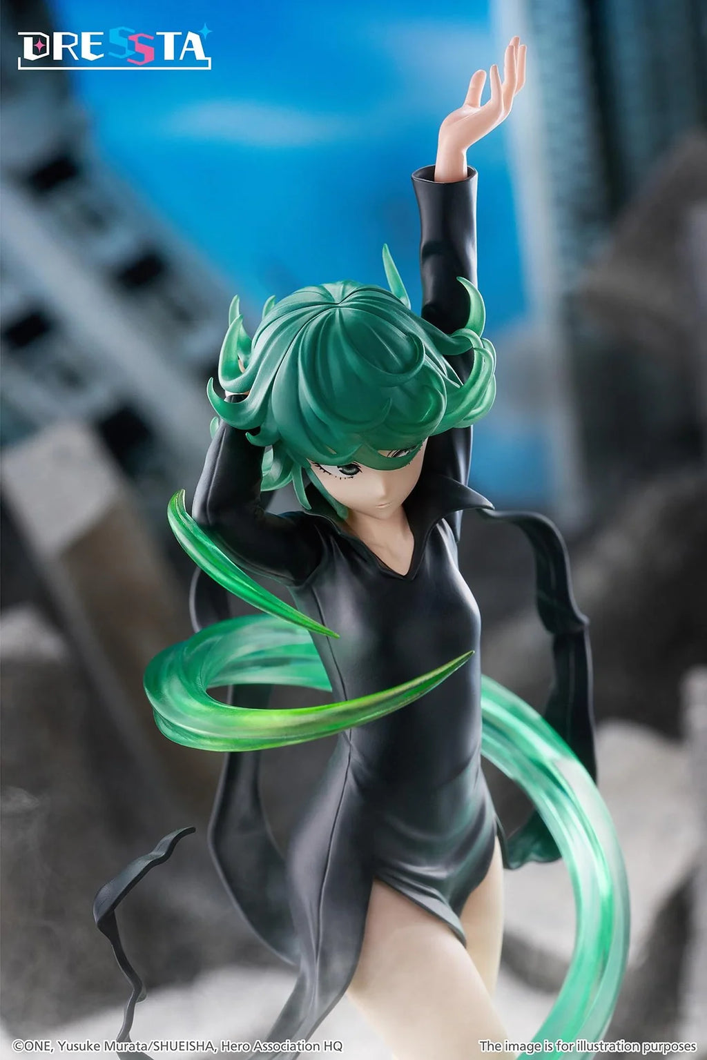 Dressta Statue Figure One-Punch Man Terrible Tornado