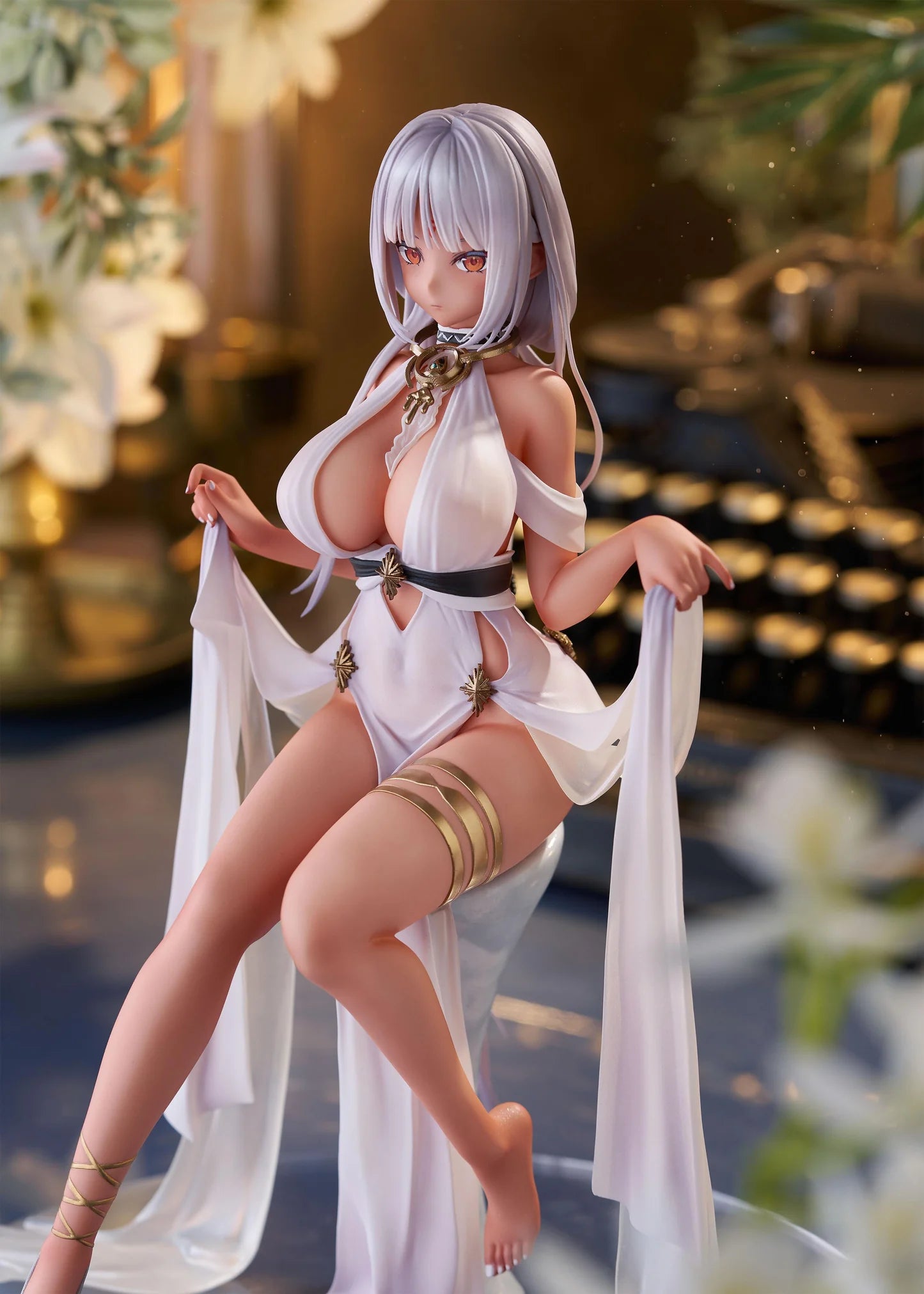 AmiAmi Limited Edition Ami Azur Lane Massachusetts: Dressed to Impress Ver. 1/7 Scale Figure