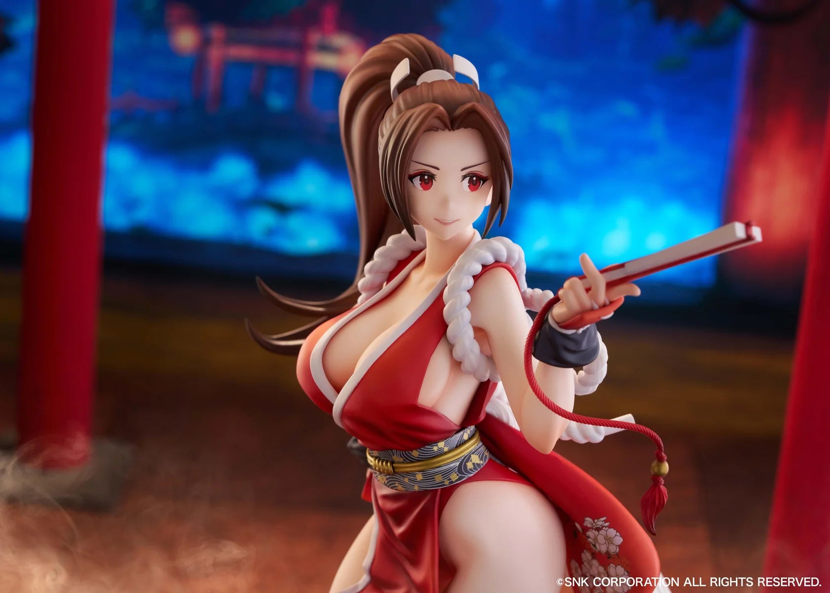 Fighting Girls Collection THE KING OF FIGHTERS XV Mai Shiranui 1/7 Scale Figure AmiAmi Limited Edition
