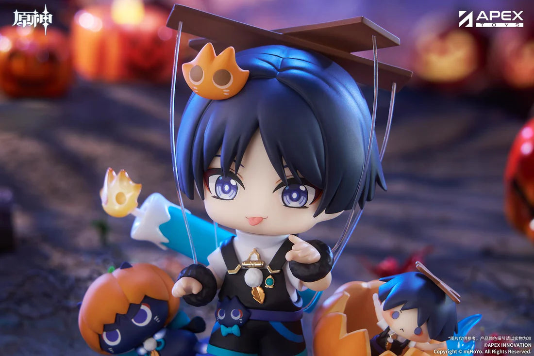 [Bonus] Genshin Impact Wanderer Mysterious Night Fantasia Series Chibi Character Figure w/ Bonus