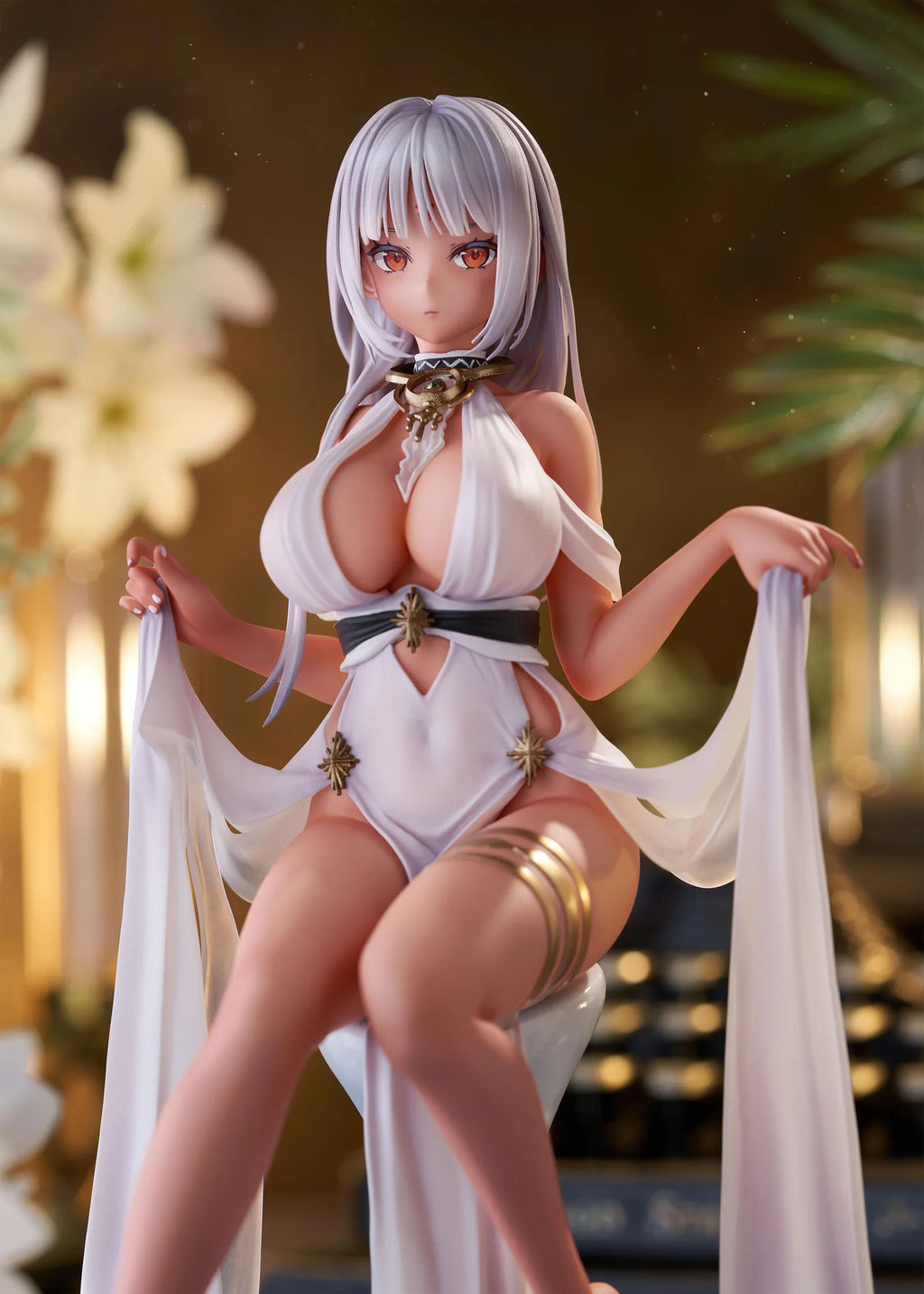 AmiAmi Limited Edition Ami Azur Lane Massachusetts: Dressed to Impress Ver. 1/7 Scale Figure