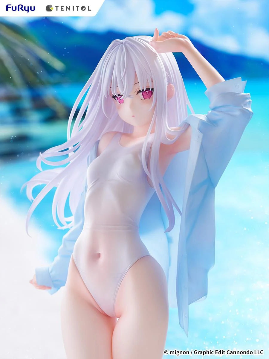 TENITOL TALL MIGNON WORKS shiro Swimsuit Ver. Non-Scale Figure
