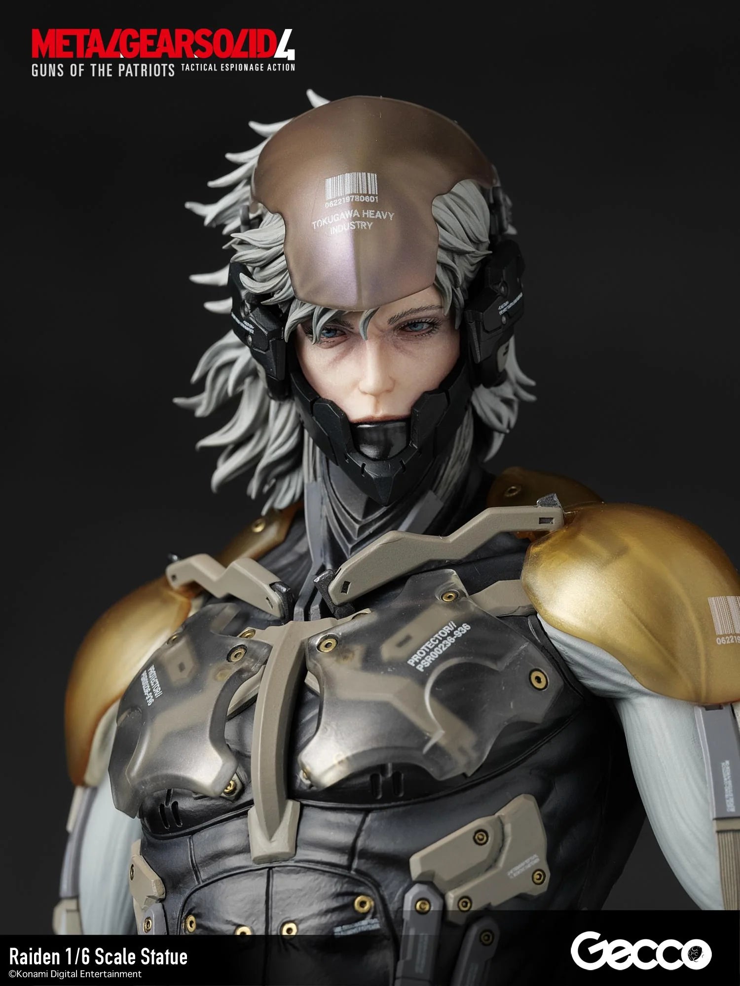 Metal Gear Solid 4 Guns of the Patriots Raiden 1/6 Scale Statue