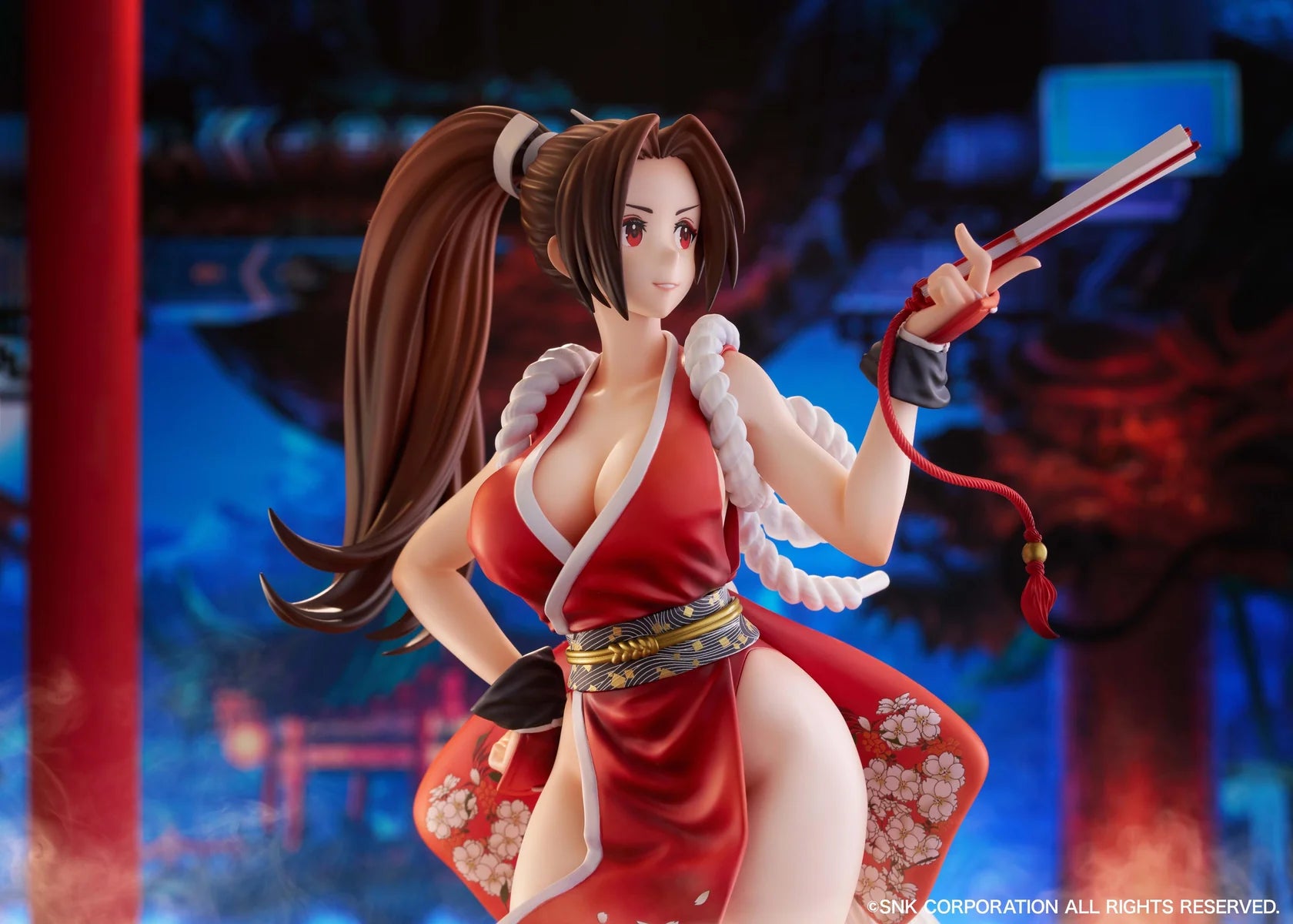 Fighting Girls Collection THE KING OF FIGHTERS XV Mai Shiranui 1/7 Scale Figure AmiAmi Limited Edition