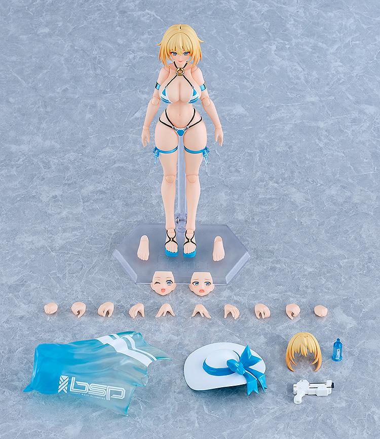 Bunny Suit Planning figma No.674 Sophia F. Shirring (Swimsuit Ver.) Action Figure