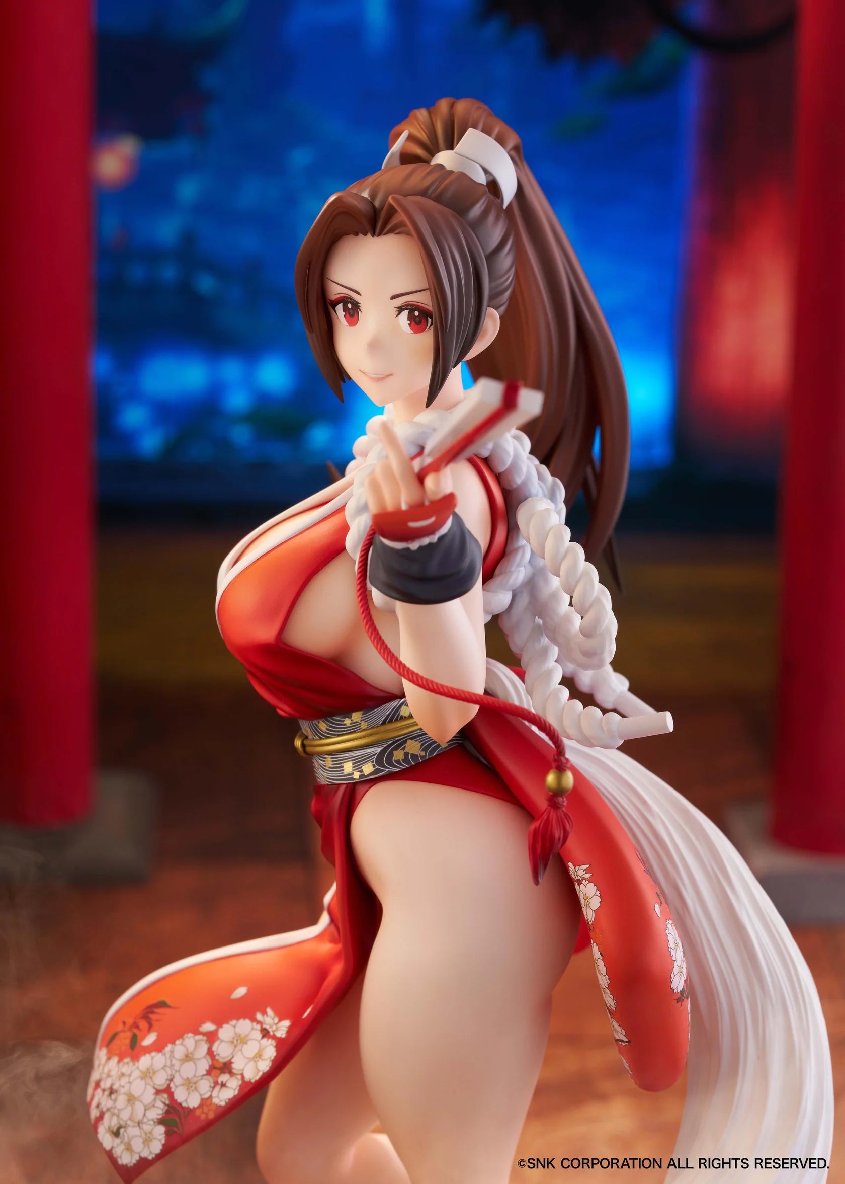 Fighting Girls Collection THE KING OF FIGHTERS XV Mai Shiranui 1/7 Scale Figure AmiAmi Limited Edition