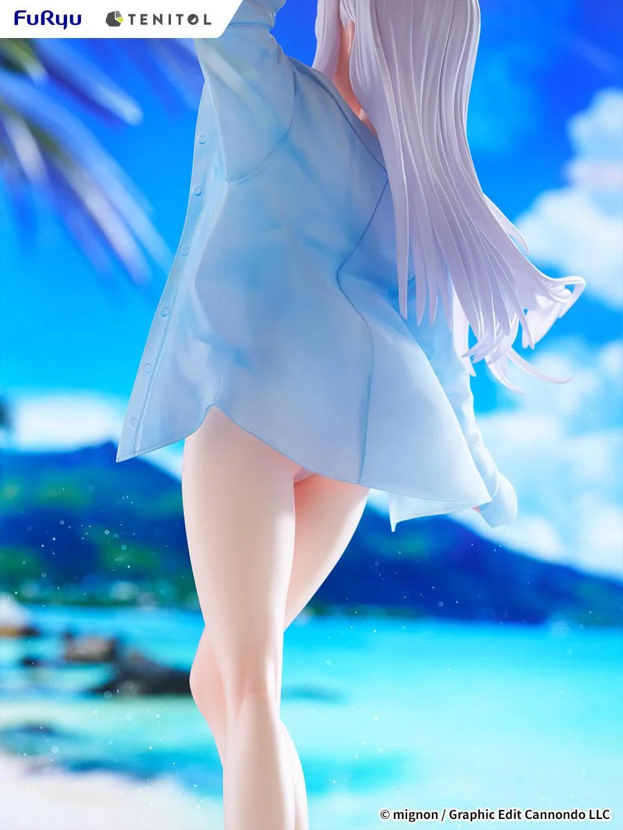 TENITOL TALL MIGNON WORKS shiro Swimsuit Ver. Non-Scale Figure