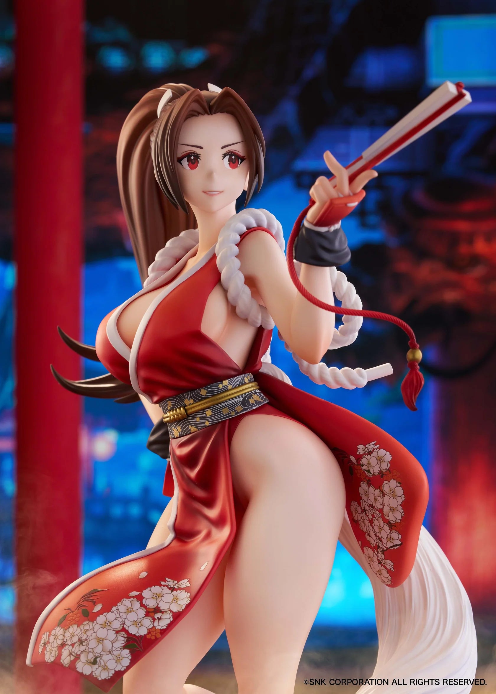 Fighting Girls Collection THE KING OF FIGHTERS XV Mai Shiranui 1/7 Scale Figure AmiAmi Limited Edition