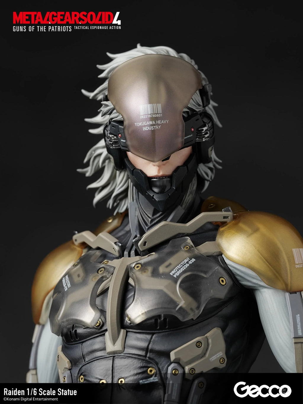 Metal Gear Solid 4 Guns of the Patriots Raiden 1/6 Scale Statue