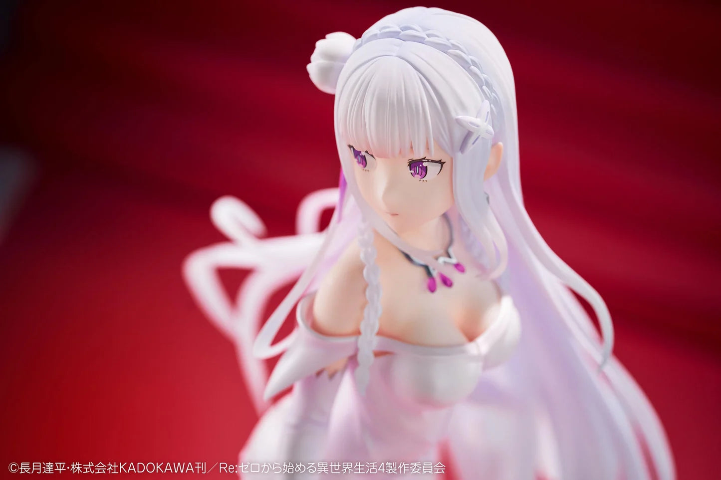 Re:Zero Starting Life in Another World Emilia: Wedding Dress Ver. 1/7 Scale Figure