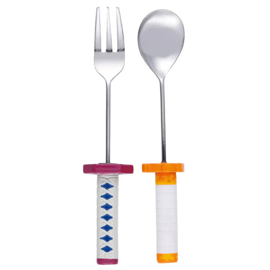Demon Slayer Sword Spoon & Fork Set Rengoku Kyojuro & Tomioka Giyuu