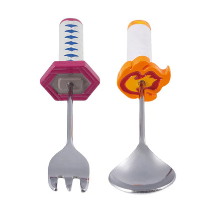 Demon Slayer Sword Spoon & Fork Set Rengoku Kyojuro & Tomioka Giyuu