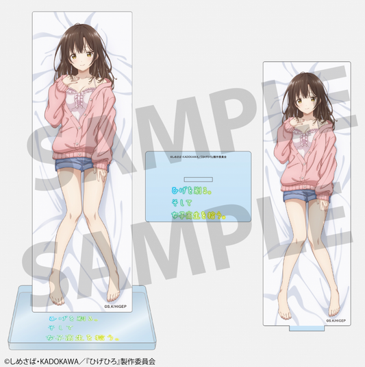 TV Anime "Higehiro: After Being Rejected, I Shaved and Took in a High School Runaway" Ogiwara Sayu Acrylic Stand A