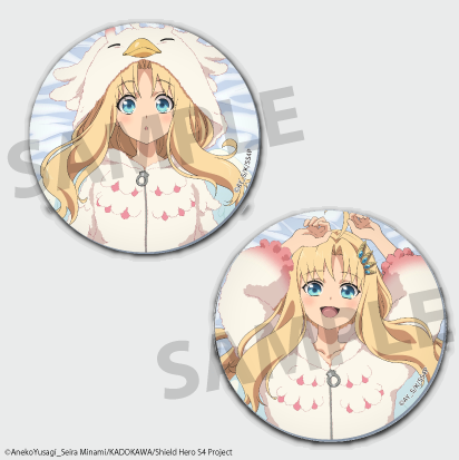TV Anime "The Rising of the Shield Hero Season 4" Filo Can Badge Set
