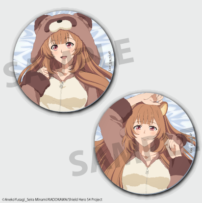 TV Anime "The Rising of the Shield Hero Season 4" Raphtalia Can Badge Set