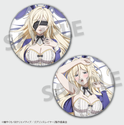 TV Anime "Goblin Slayer II" Sword Maiden Can Badge Set