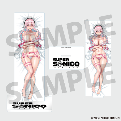 Super Sonico Acrylic Stand B (Baby Doll)