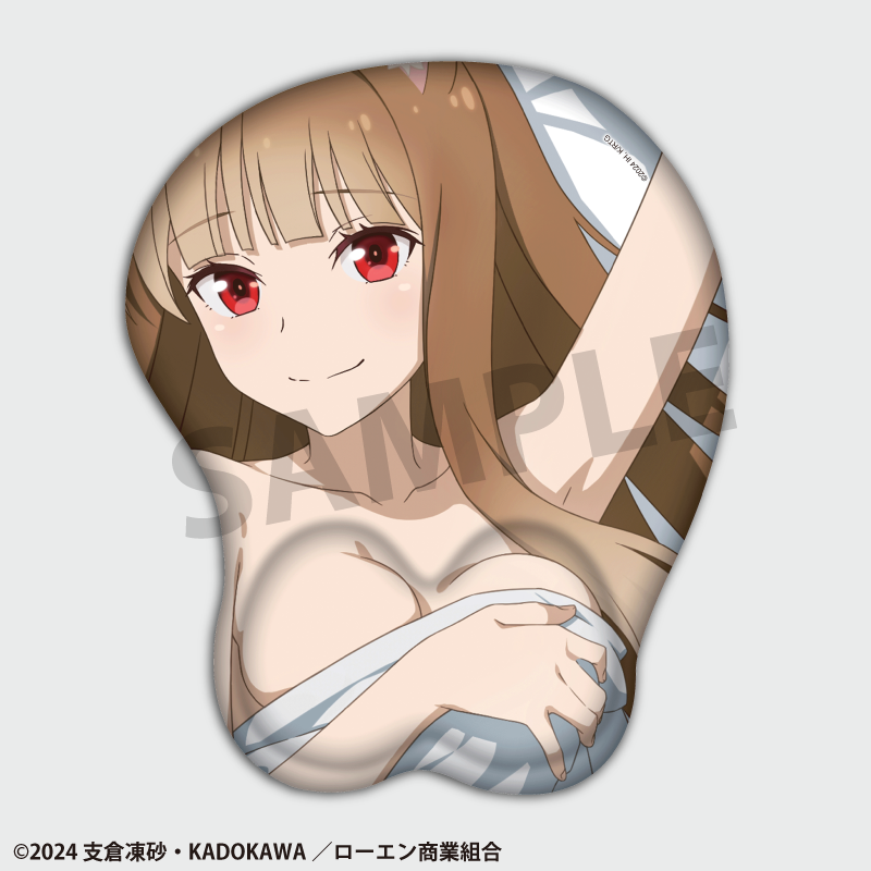 TV Anime "Spice and Wolf: Merchant Meets the Wise Wolf" Holo 3D Mouse Pad