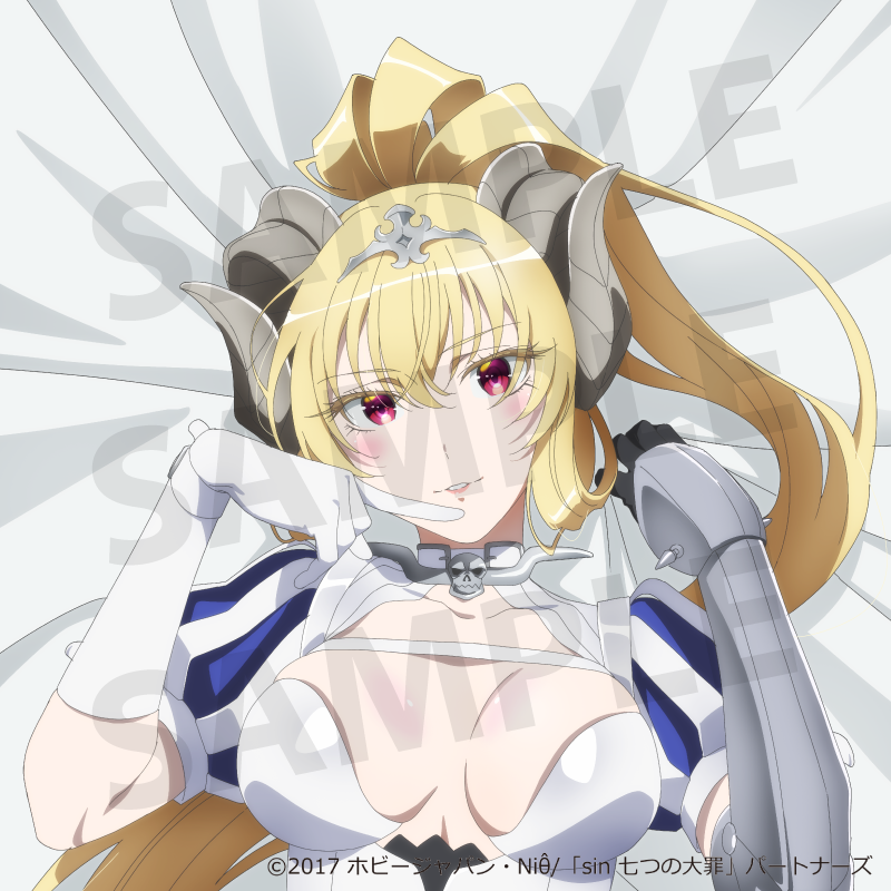 Seven Mortal Sins Lucifer Official Illustration Dakimakura Cover