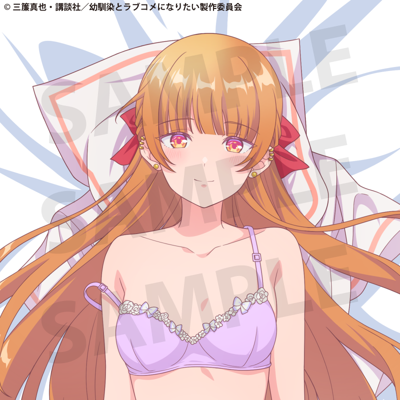 You Can't Be In a Rom-Com with Your Childhood Friends! Body Pillow Cover Akari Hiodoshi