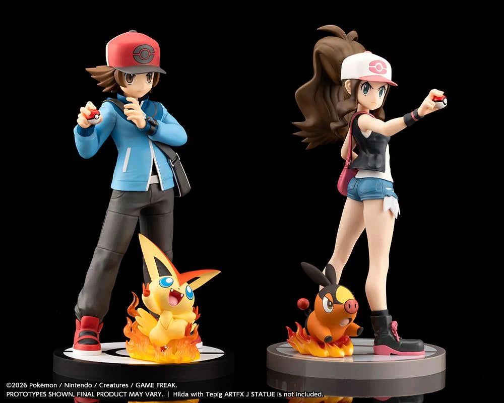ArtFX J Pokémon Hilbert w/ Victini