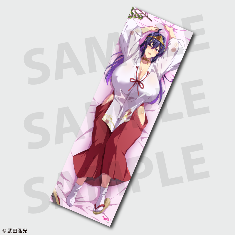 Original Illustration by Hiromitsu Takeda: Aki Nijou from "Maken-Ki!" Official Illustration Dakimakura Cover