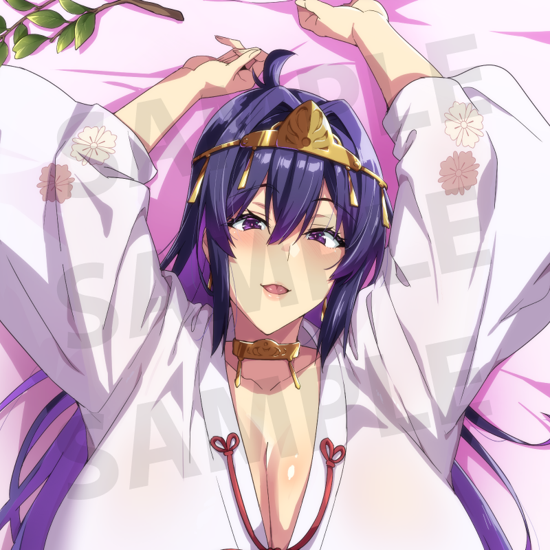 Original Illustration by Hiromitsu Takeda: Aki Nijou from "Maken-Ki!" Official Illustration Dakimakura Cover