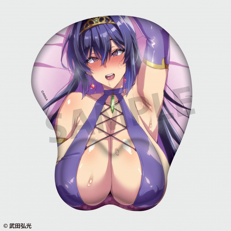 Original Illustration by Hiromitsu Takeda: Aki Nijou from "Maken-Ki!" 3D Mousepad