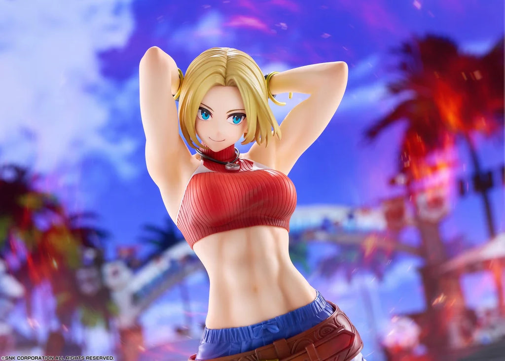 Fighting Girls Collection The King of Fighters XV Blue Mary 1/7 Scale Figure AmiAmi Limited Edition