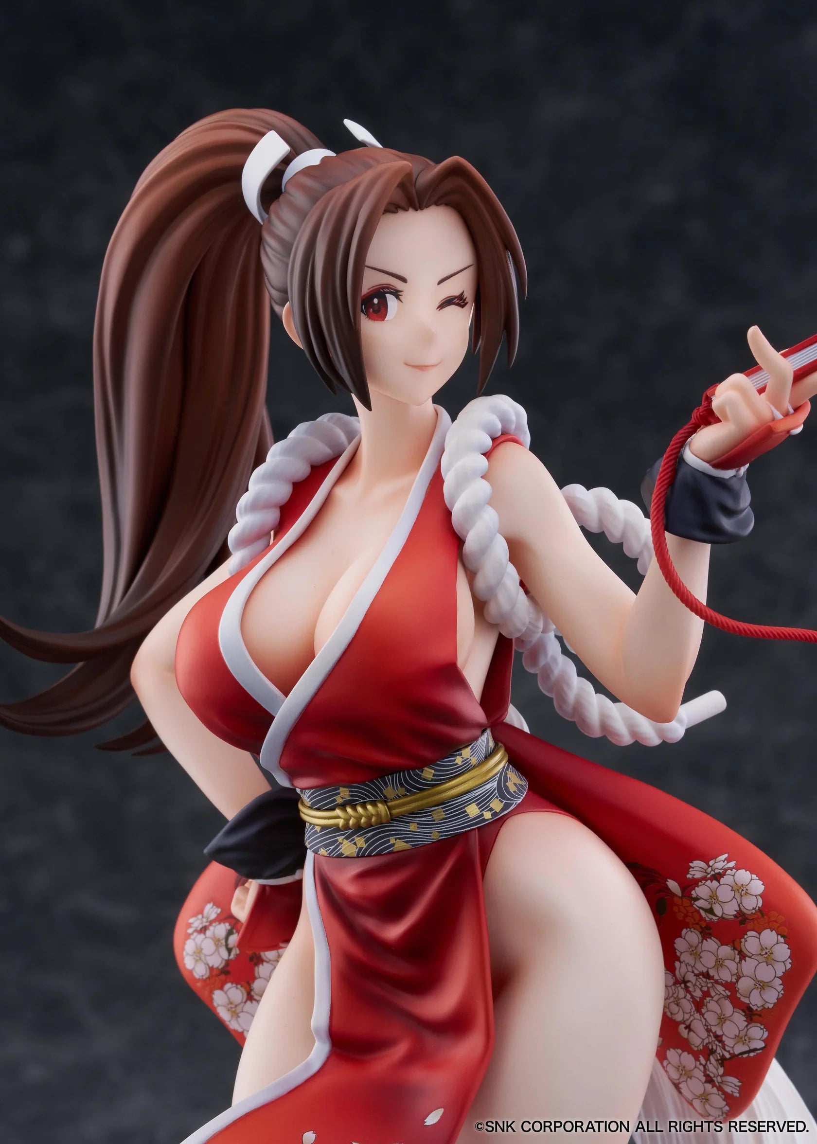 Fighting Girls Collection THE KING OF FIGHTERS XV Mai Shiranui 1/7 Scale Figure AmiAmi Limited Edition