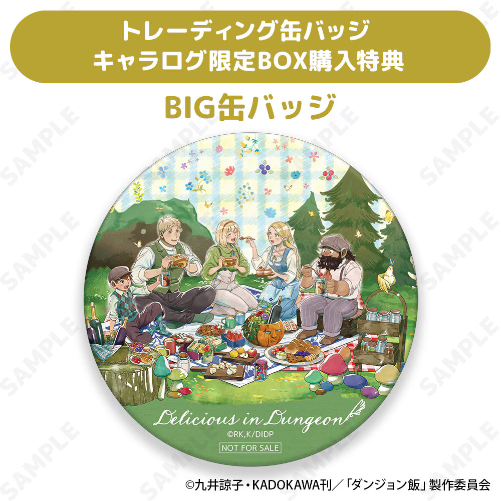 [Bonus Included] Delicious in Dungeon Trading Badges Picnic Ver. (Complete Box Set)