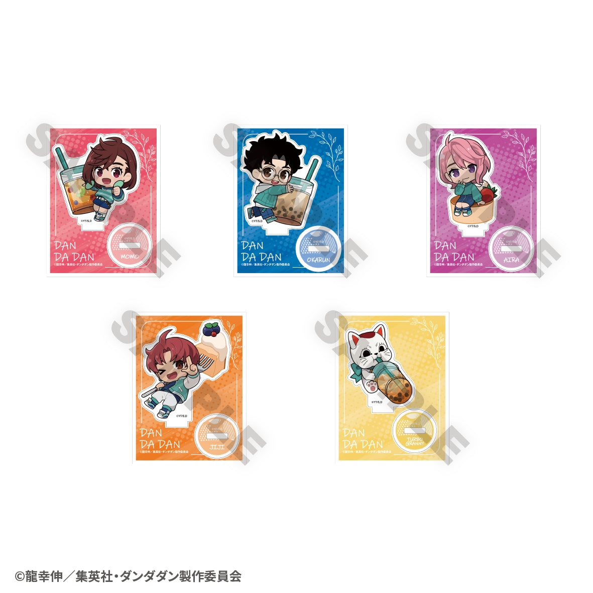TV anime "Dandadan" x Bull Pulu Collaboration Trading Mini Acrylic Stand (5 types in total / randomly selected)