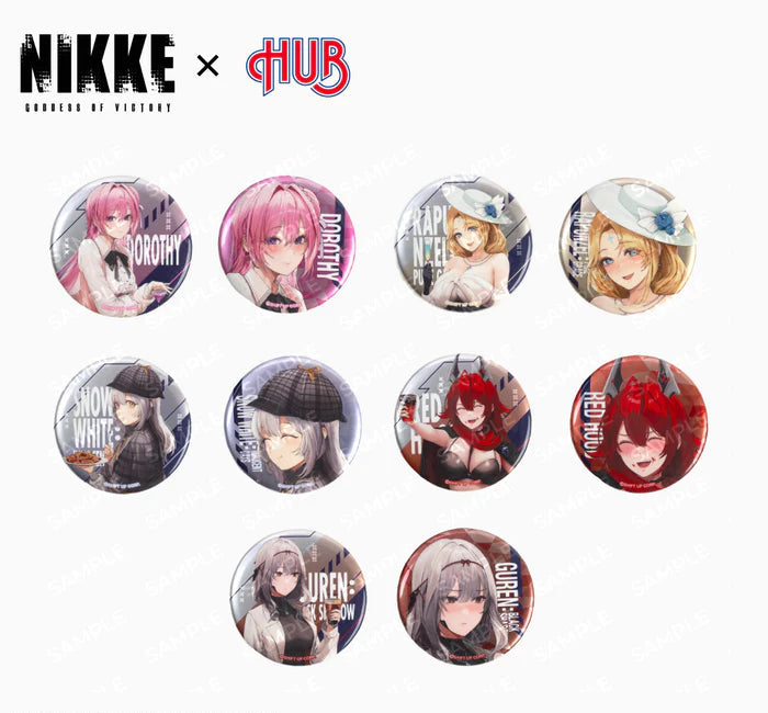 Goddess of Victory: Nikke x British Pub HUB Trading Metallic Badges (10 types - Blind)
