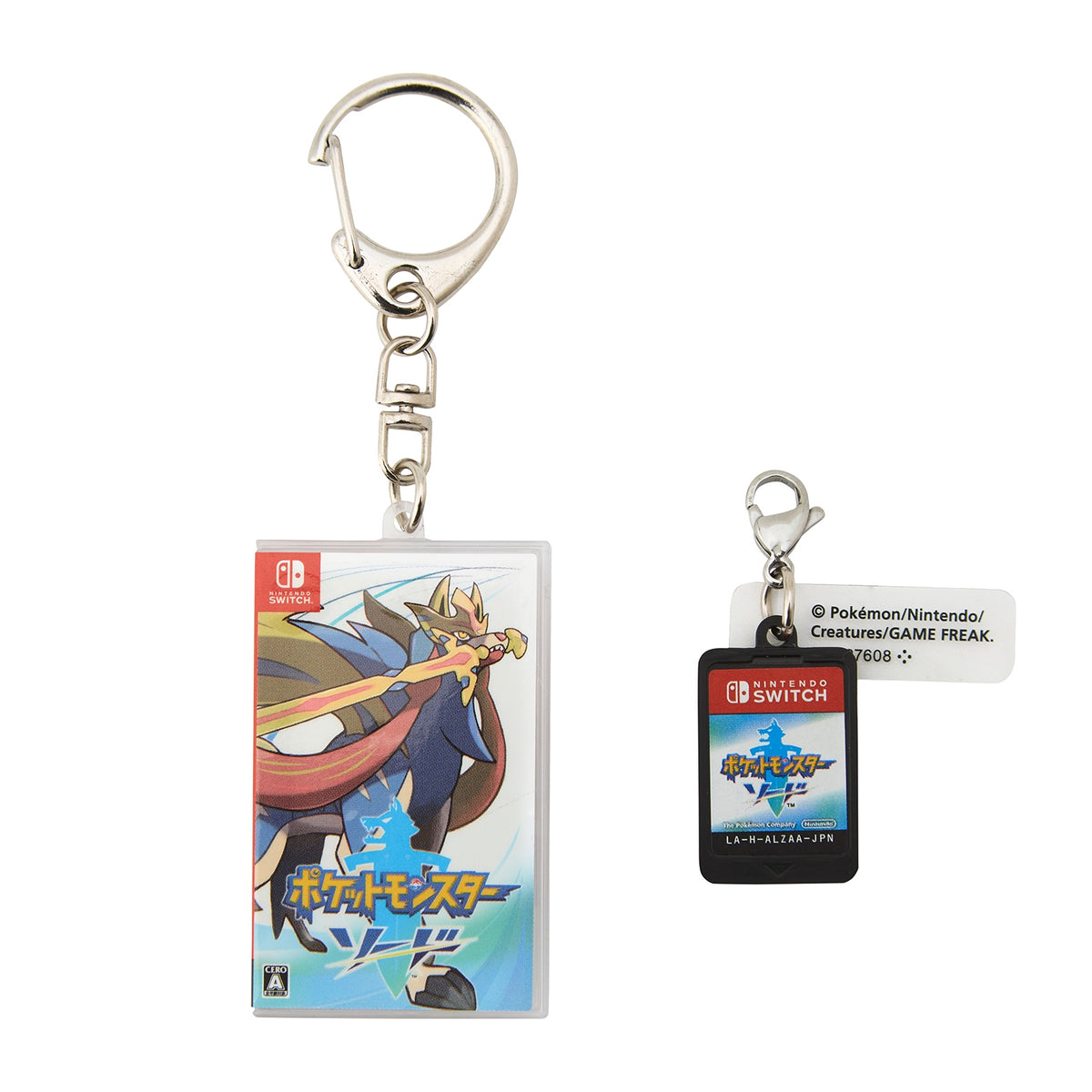Pokémon Package & Game Card Keychain Collection 2019-2026 (Capsule Toy)