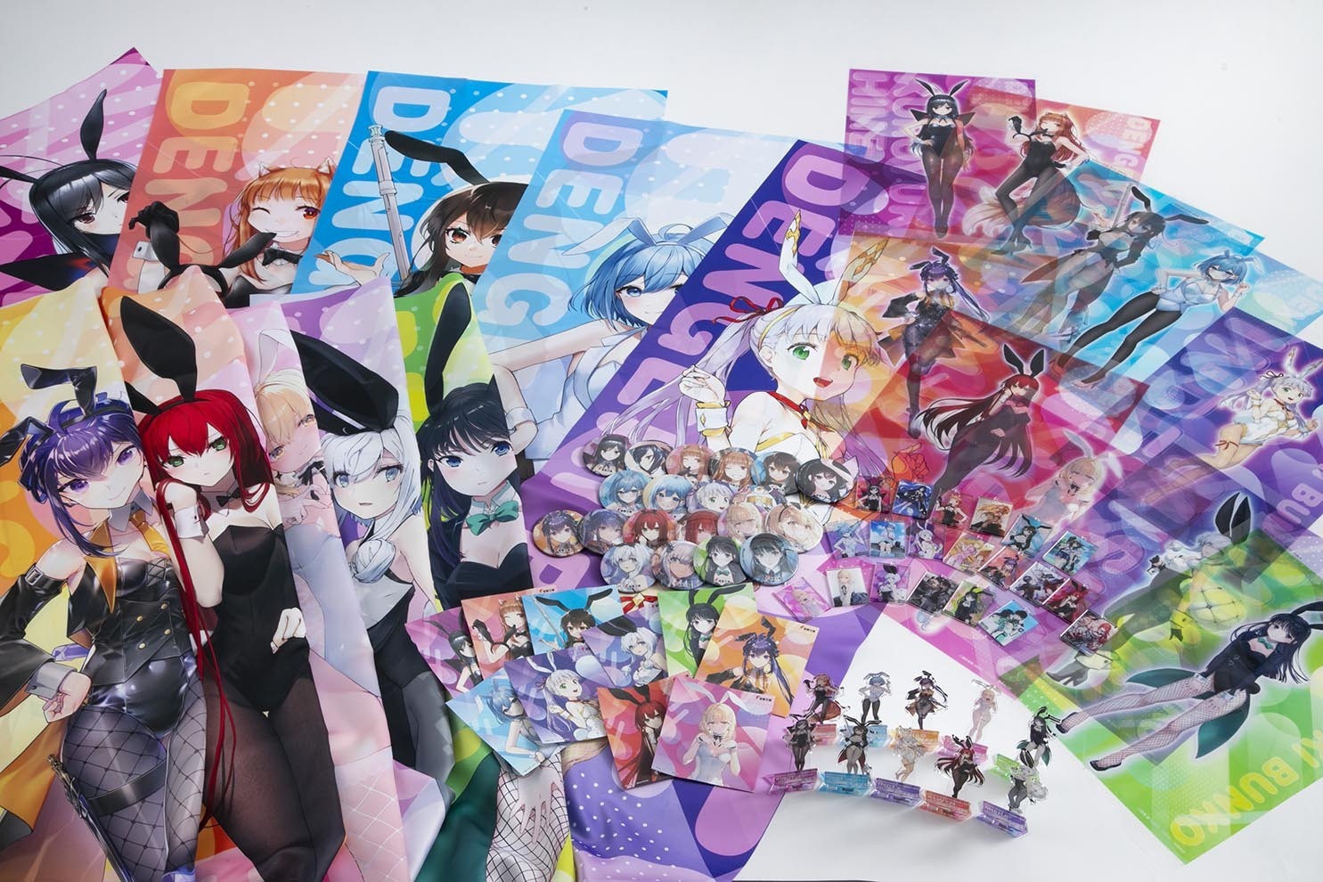 Dengeki Bunko "Bunny Girl Ver." Acrylic Keychain