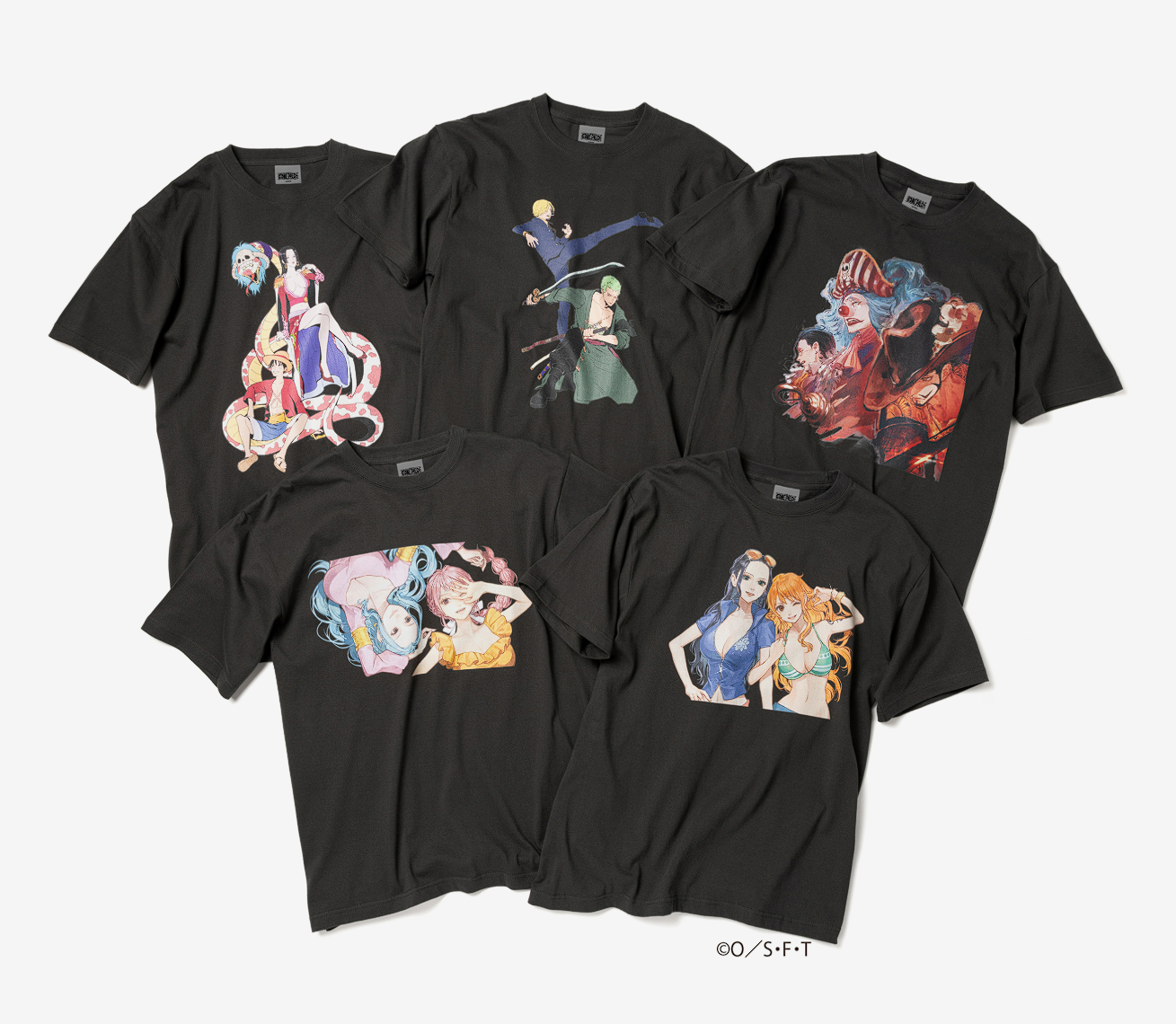 ONE PIECE x ZOZOTOWN T-SHIRT Nami & Robin