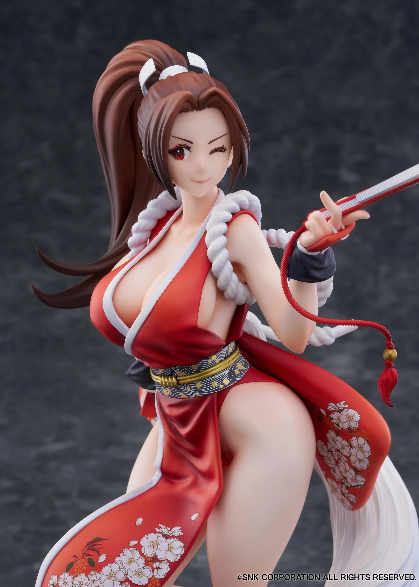Fighting Girls Collection THE KING OF FIGHTERS XV Mai Shiranui 1/7 Scale Figure AmiAmi Limited Edition