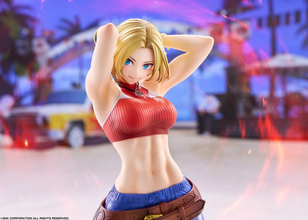 Fighting Girls Collection The King of Fighters XV Blue Mary 1/7 Scale Figure AmiAmi Limited Edition