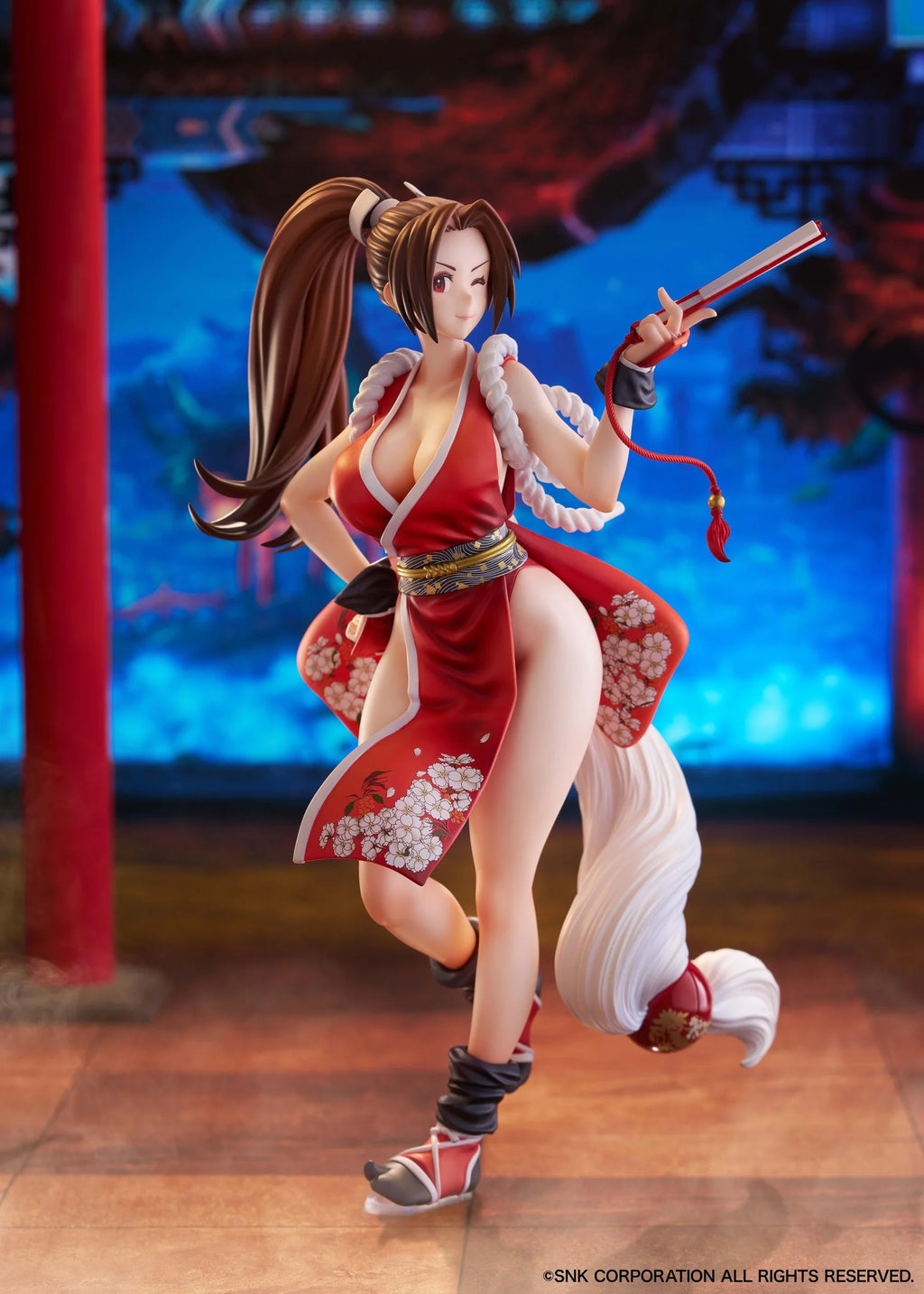 Fighting Girls Collection THE KING OF FIGHTERS XV Mai Shiranui 1/7 Scale Figure AmiAmi Limited Edition