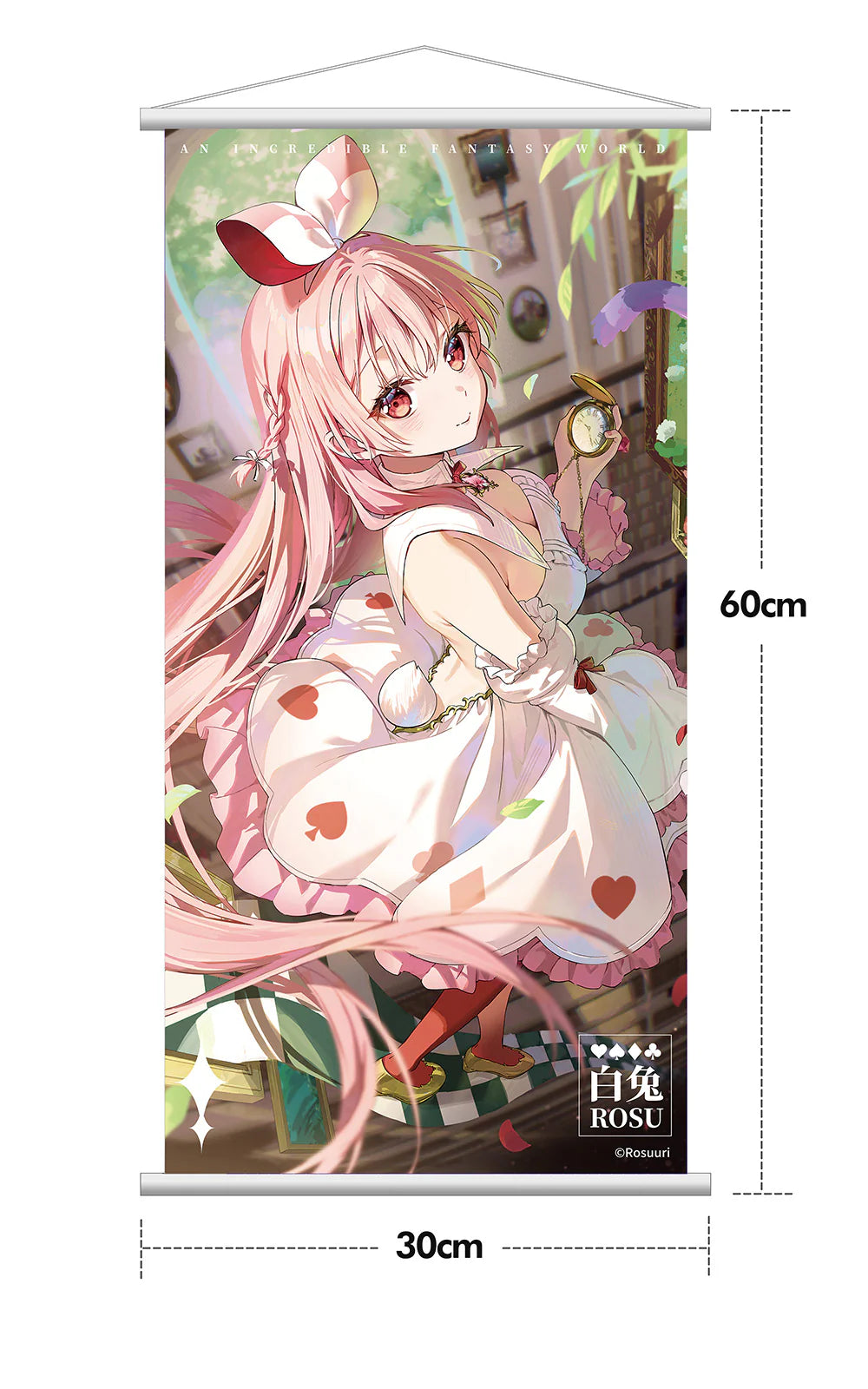 Rosuuri Illustration White Rabbit Rosu: Wonderland Ver. Deluxe Edition 1/7 Scale Figure